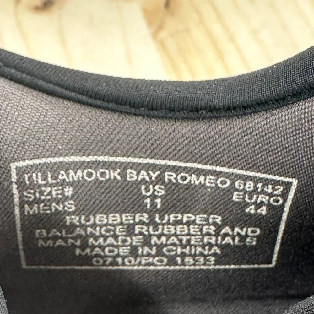 Bogs Tillamook Bay Romeo Boots Mens 11 Black Brown Waterproof Slip On